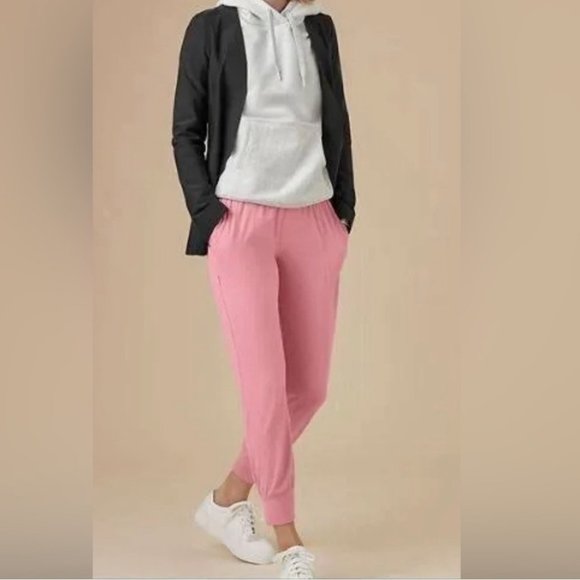 Athleta Women's Salutation Jogger in Light Pink size SP comfortable soft pockets - Picture 5 of 16